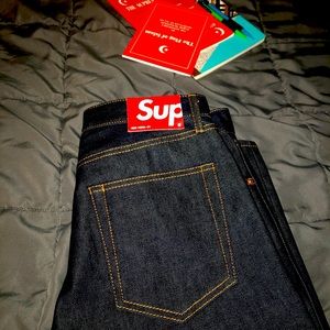supreme denim jeans